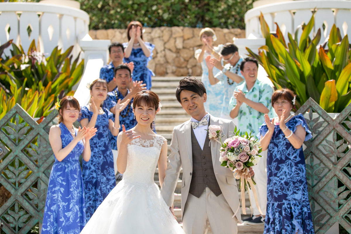 ハワイ コオリナ・チャペル・プレイス・オブ・ジョイ リアルウェディング 1458795 7月9日 9:00式