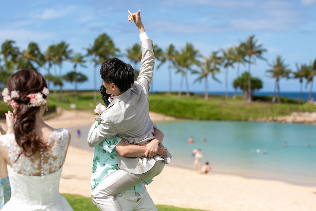 ハワイ コオリナ・チャペル・プレイス・オブ・ジョイ リアルウェディング 1458795 7月9日 9:00式