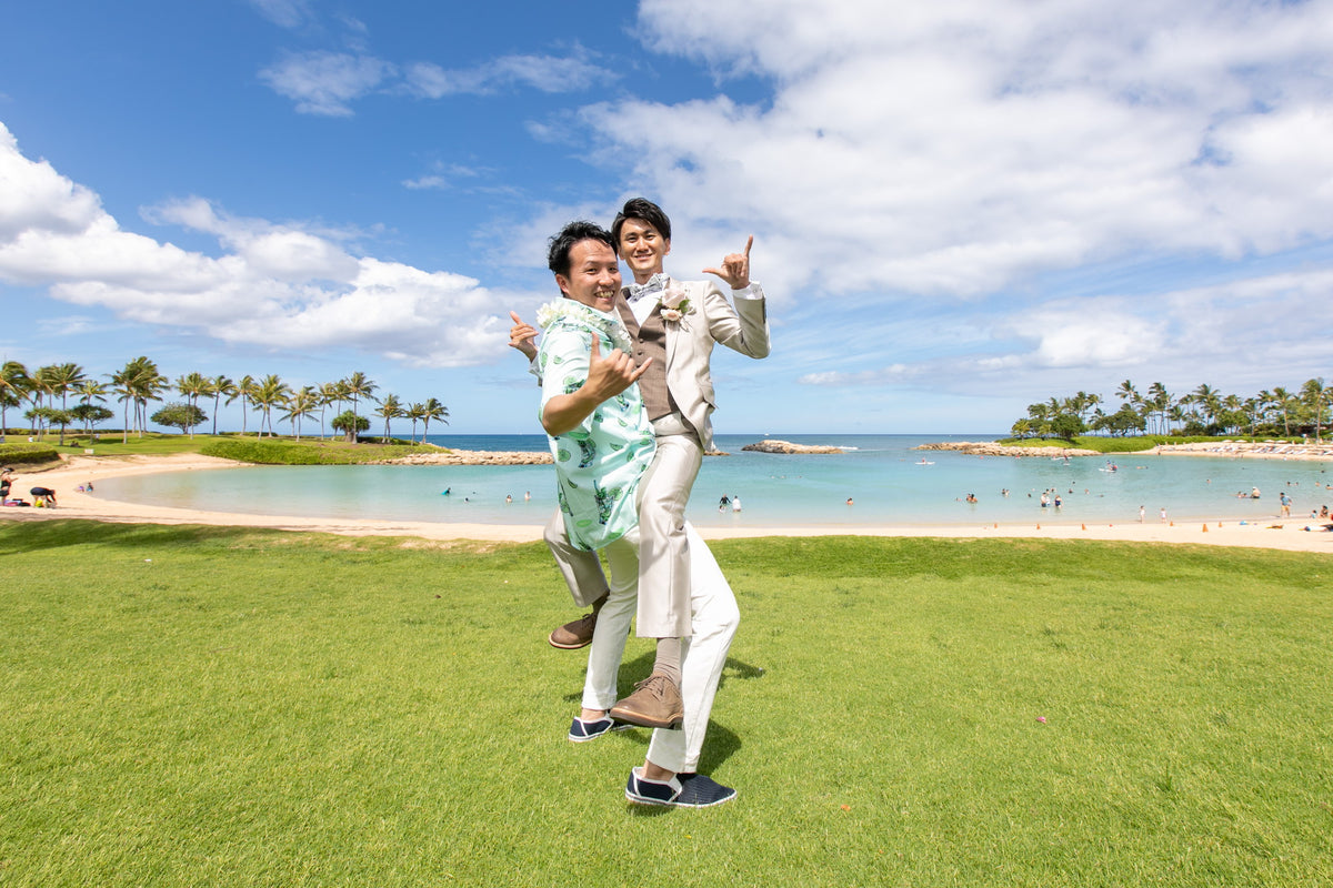 ハワイ コオリナ・チャペル・プレイス・オブ・ジョイ リアルウェディング 1458795 7月9日 9:00式