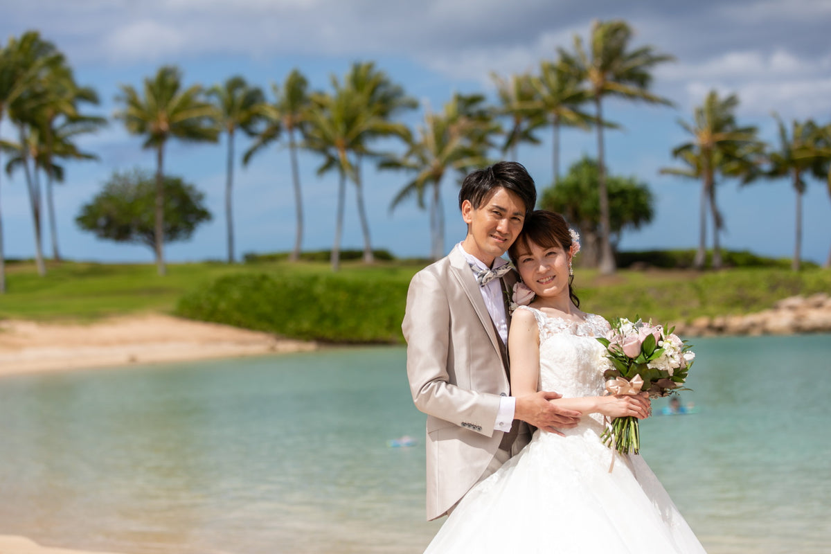 ハワイ コオリナ・チャペル・プレイス・オブ・ジョイ リアルウェディング 1458795 7月9日 9:00式