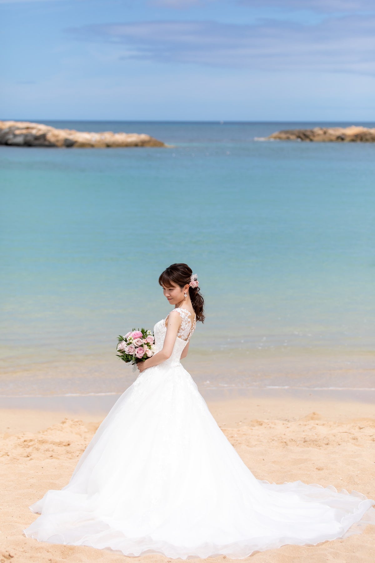 ハワイ コオリナ・チャペル・プレイス・オブ・ジョイ リアルウェディング 1458795 7月9日 9:00式