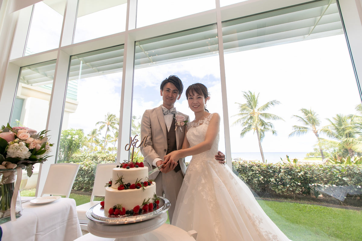 ハワイ コオリナ・チャペル・プレイス・オブ・ジョイ リアルウェディング 1458795 7月9日 9:00式