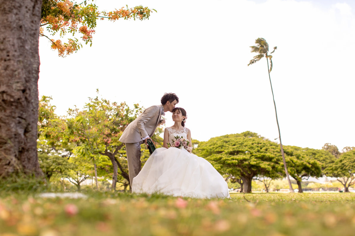 ハワイ コオリナ・チャペル・プレイス・オブ・ジョイ リアルウェディング 1458795 7月9日 9:00式