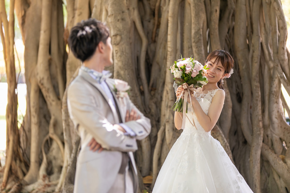 ハワイ コオリナ・チャペル・プレイス・オブ・ジョイ リアルウェディング 1458795 7月9日 9:00式