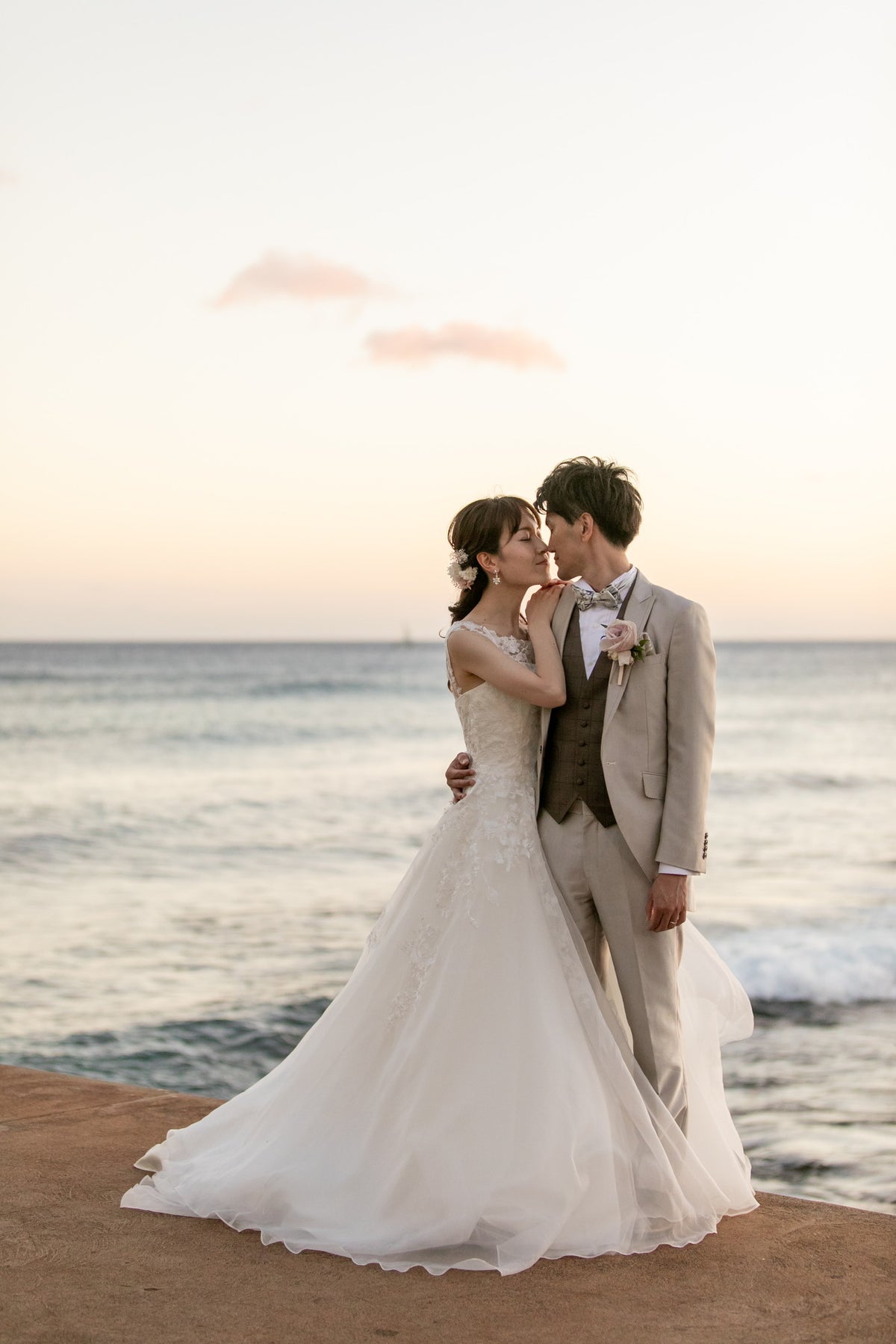 ハワイ コオリナ・チャペル・プレイス・オブ・ジョイ リアルウェディング 1458795 7月9日 9:00式