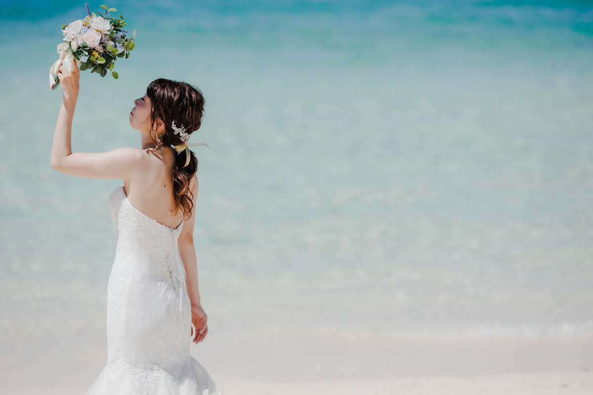 沖縄 シギラミラージュベイサイドチャペル リアルウェディング1486103 6月24日 13:00式