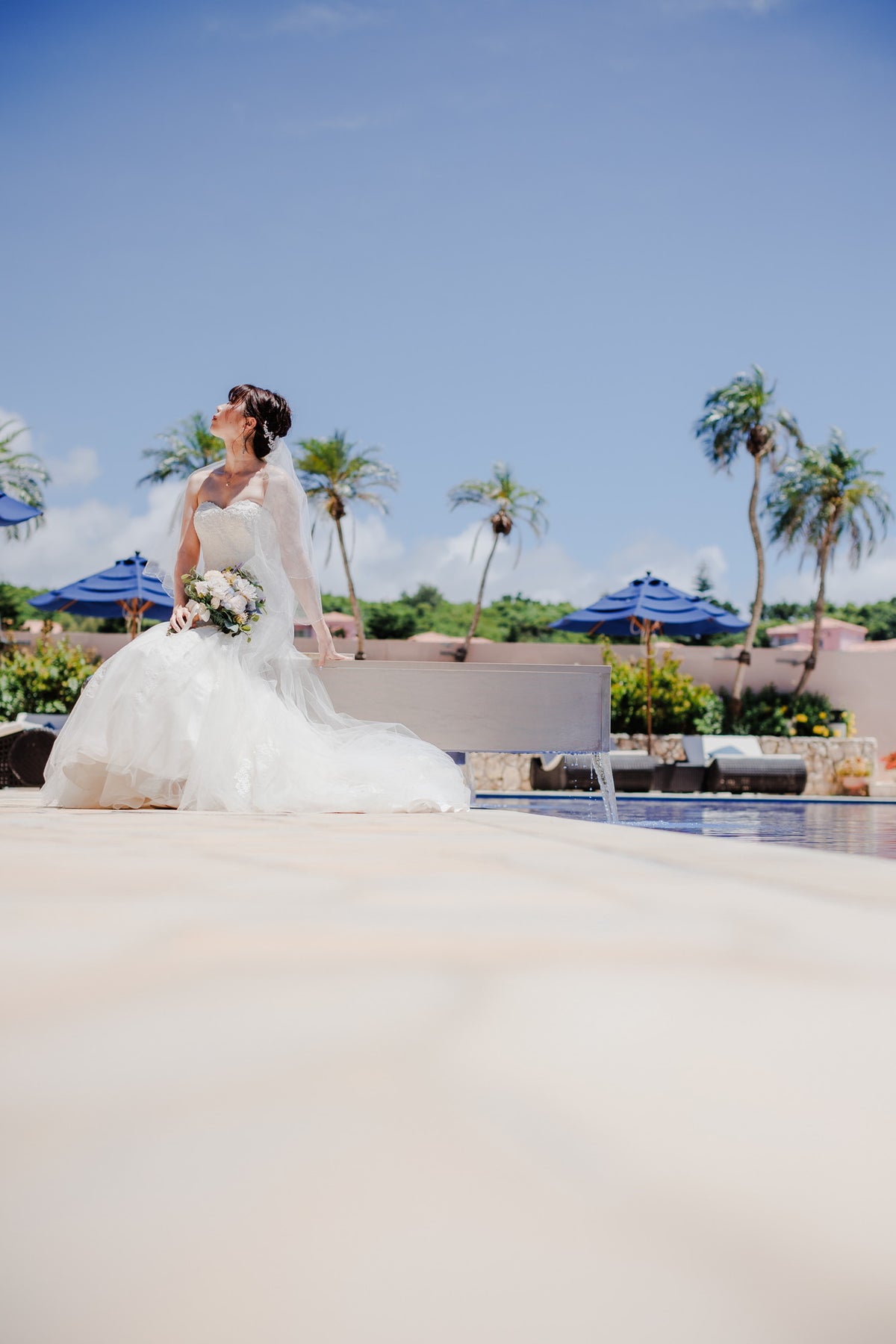 沖縄 シギラミラージュベイサイドチャペル リアルウェディング1486103 6月24日 13:00式