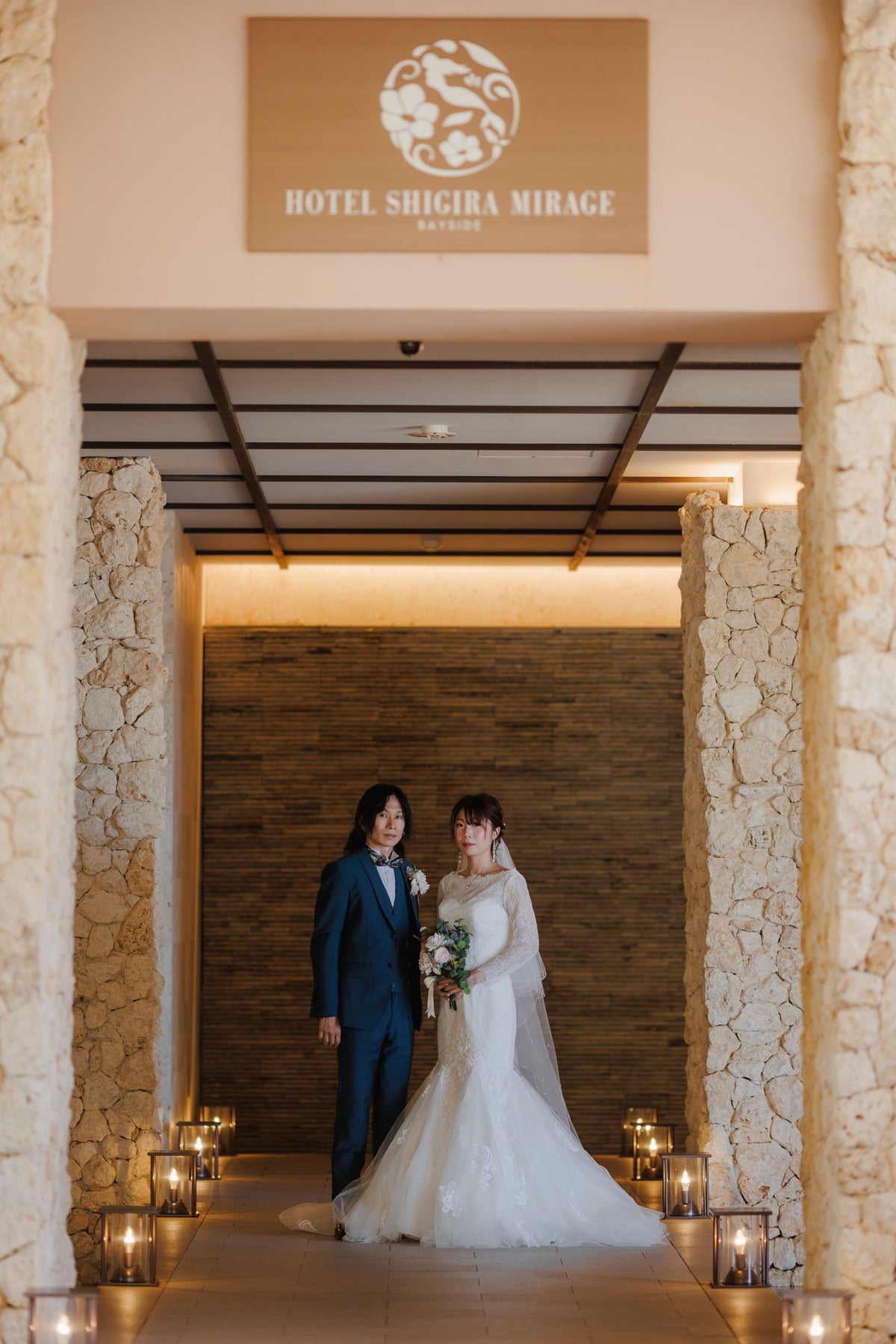 沖縄 シギラミラージュベイサイドチャペル リアルウェディング1486103 6月24日 13:00式