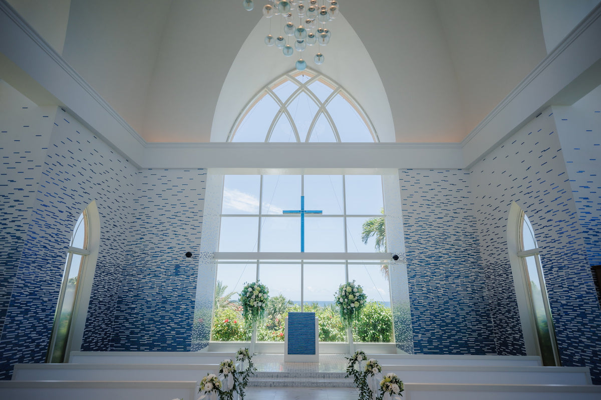 沖縄 シギラミラージュベイサイドチャペル リアルウェディング1486103 6月24日 13:00式