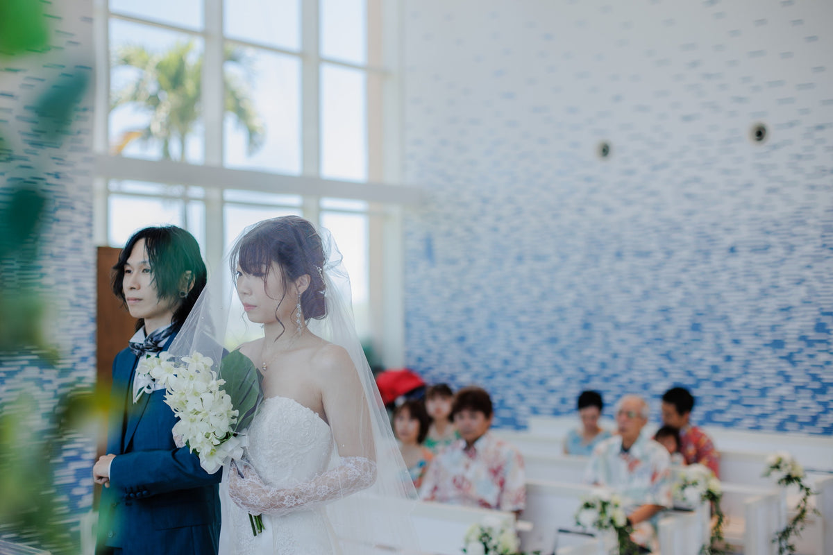 沖縄 シギラミラージュベイサイドチャペル リアルウェディング1486103 6月24日 13:00式