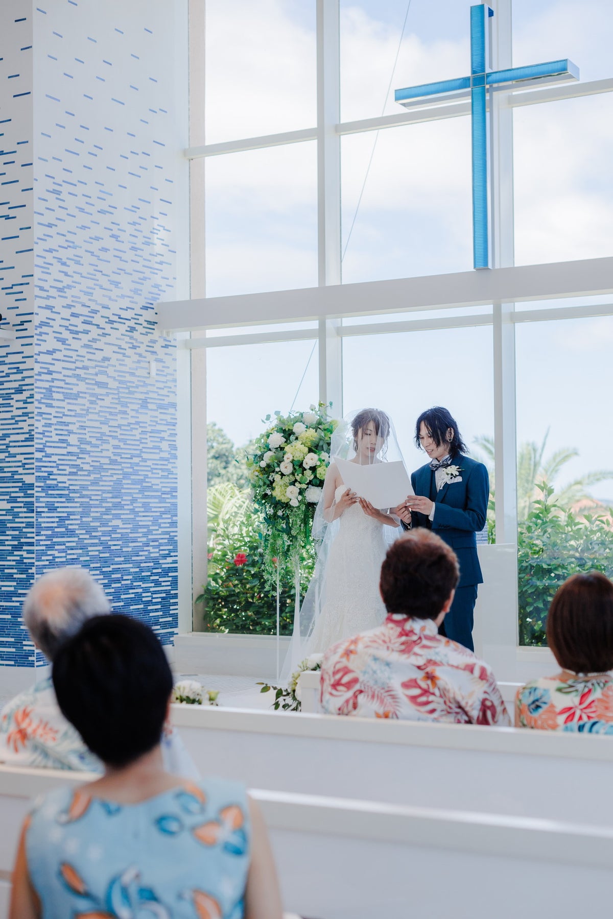 沖縄 シギラミラージュベイサイドチャペル リアルウェディング1486103 6月24日 13:00式
