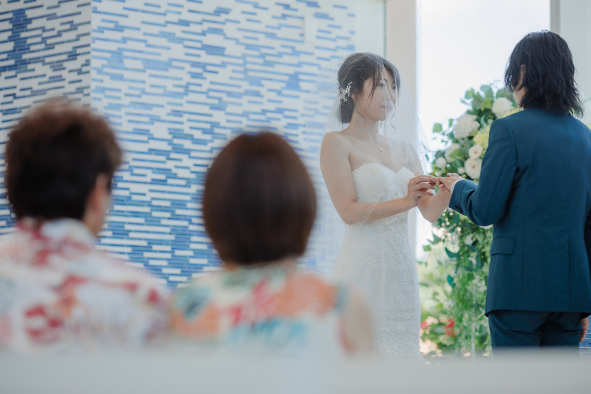 沖縄 シギラミラージュベイサイドチャペル リアルウェディング1486103 6月24日 13:00式