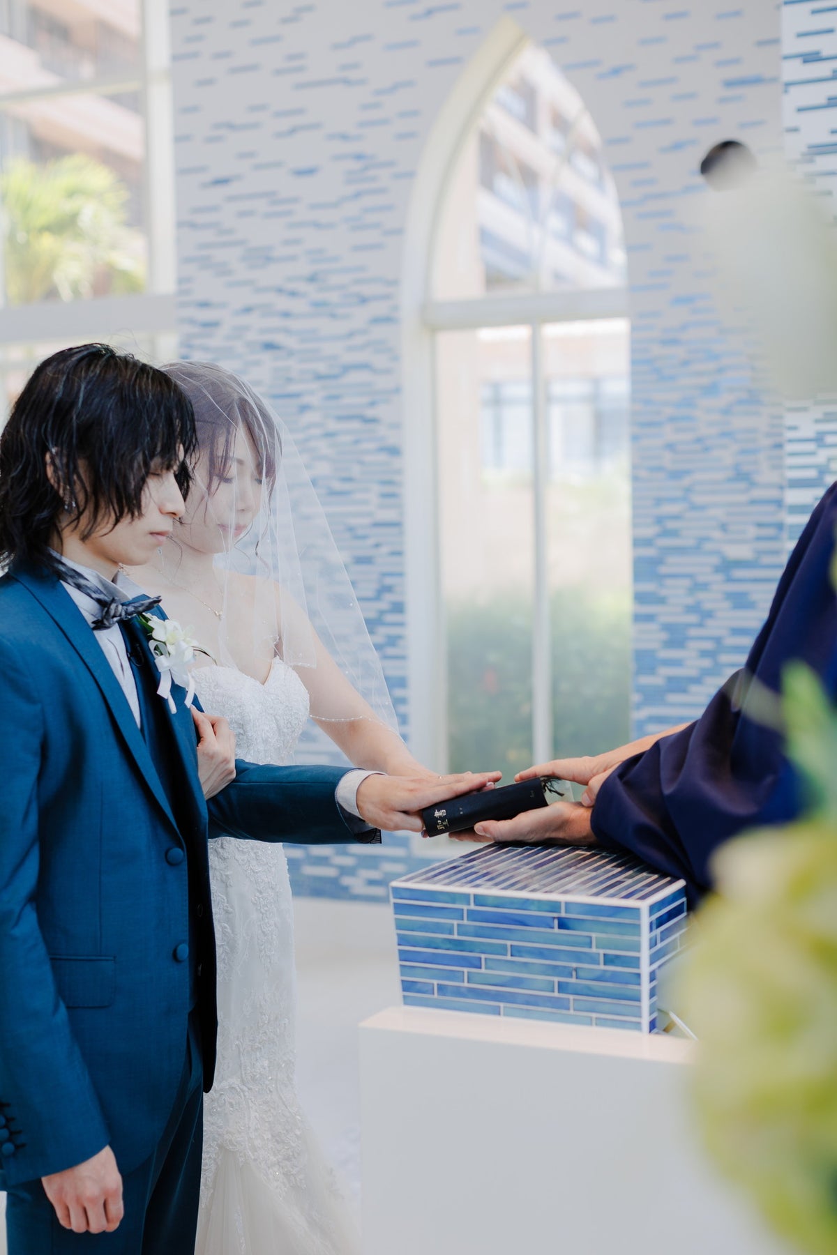 沖縄 シギラミラージュベイサイドチャペル リアルウェディング1486103 6月24日 13:00式