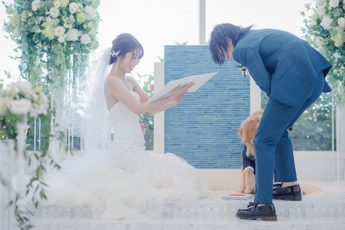 沖縄 シギラミラージュベイサイドチャペル リアルウェディング1486103 6月24日 13:00式