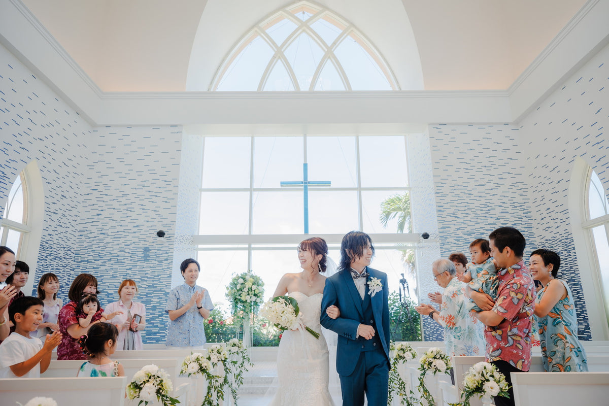 沖縄 シギラミラージュベイサイドチャペル リアルウェディング1486103 6月24日 13:00式