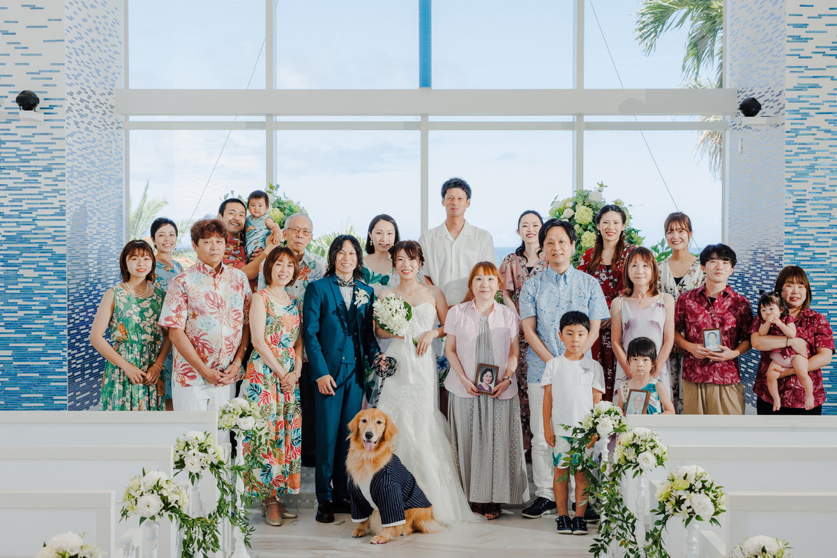 沖縄 シギラミラージュベイサイドチャペル リアルウェディング1486103 6月24日 13:00式