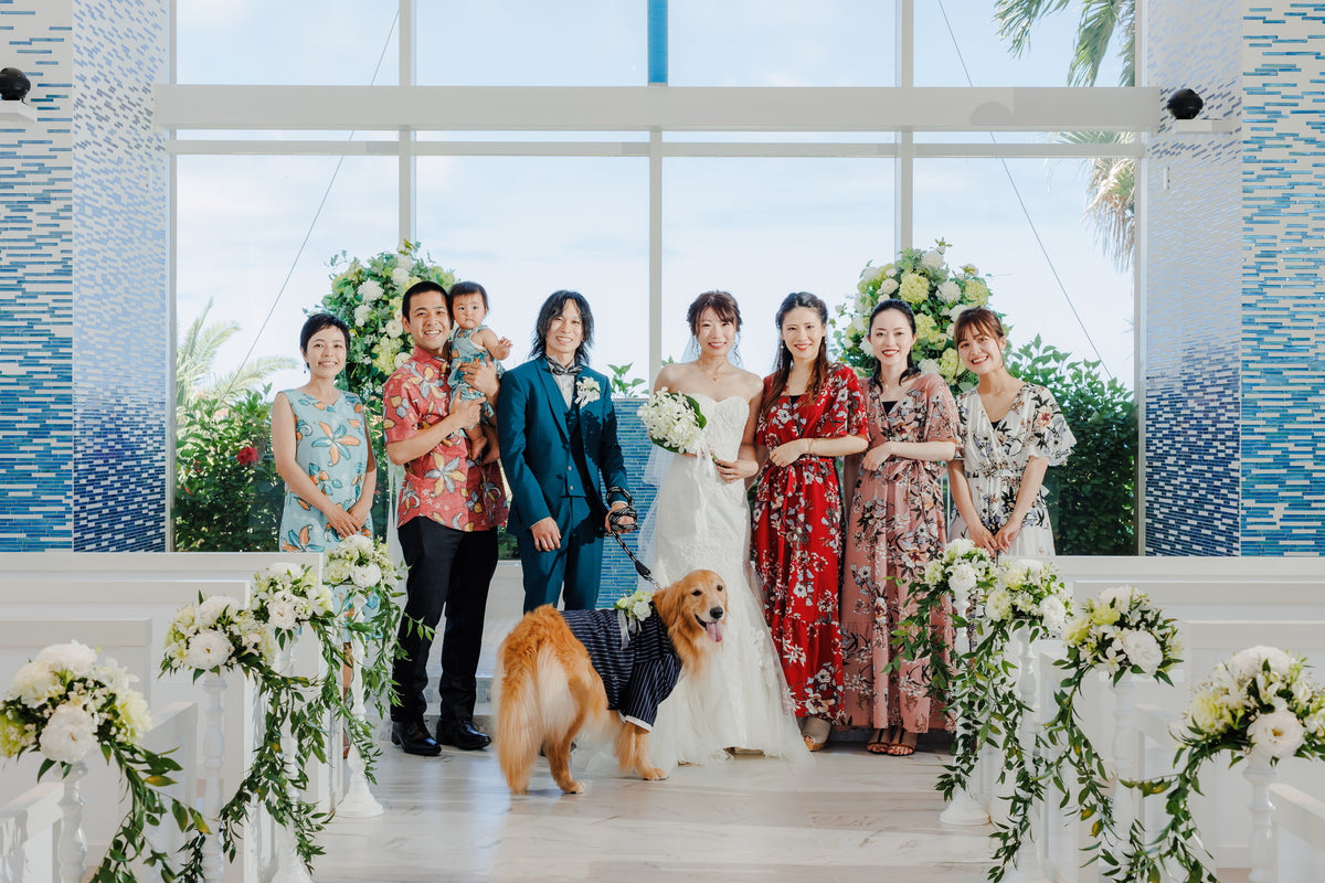 沖縄 シギラミラージュベイサイドチャペル リアルウェディング1486103 6月24日 13:00式