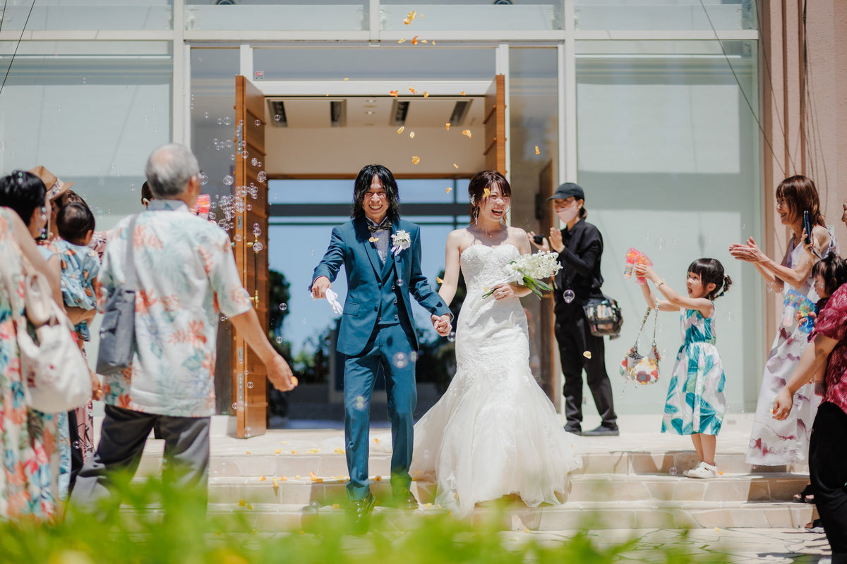 沖縄 シギラミラージュベイサイドチャペル リアルウェディング1486103 6月24日 13:00式