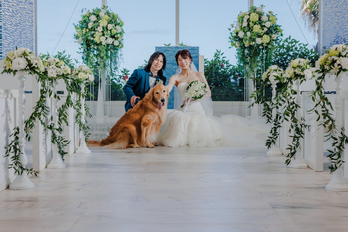 沖縄 シギラミラージュベイサイドチャペル リアルウェディング1486103 6月24日 13:00式