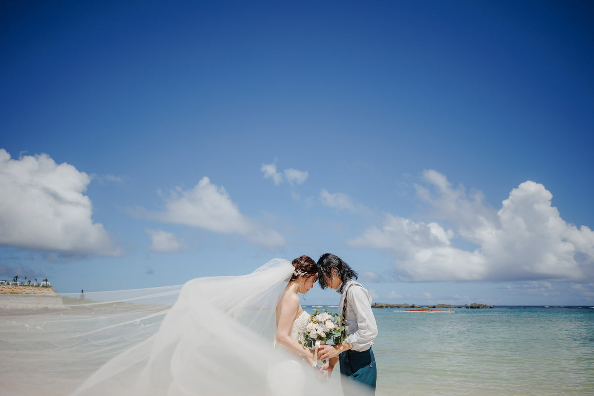 沖縄 シギラミラージュベイサイドチャペル リアルウェディング1486103 6月24日 13:00式