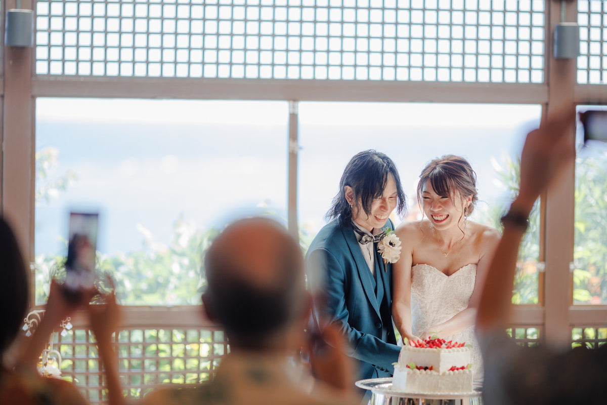 沖縄 シギラミラージュベイサイドチャペル リアルウェディング1486103 6月24日 13:00式