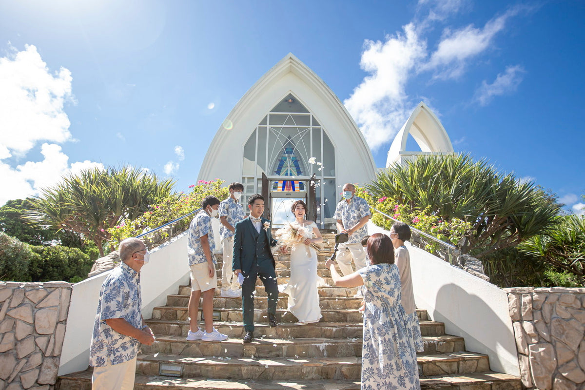 沖縄 クルデスール・ウェディング リアルウェディング chapel_1456063 8月21日 9:00式