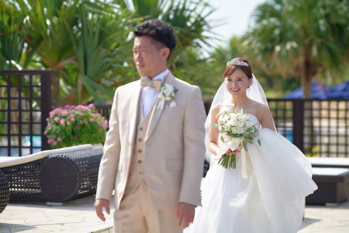 沖縄 シギラミラージュベイサイドチャペル リアルウェディング1467953 9月28日 11:00式