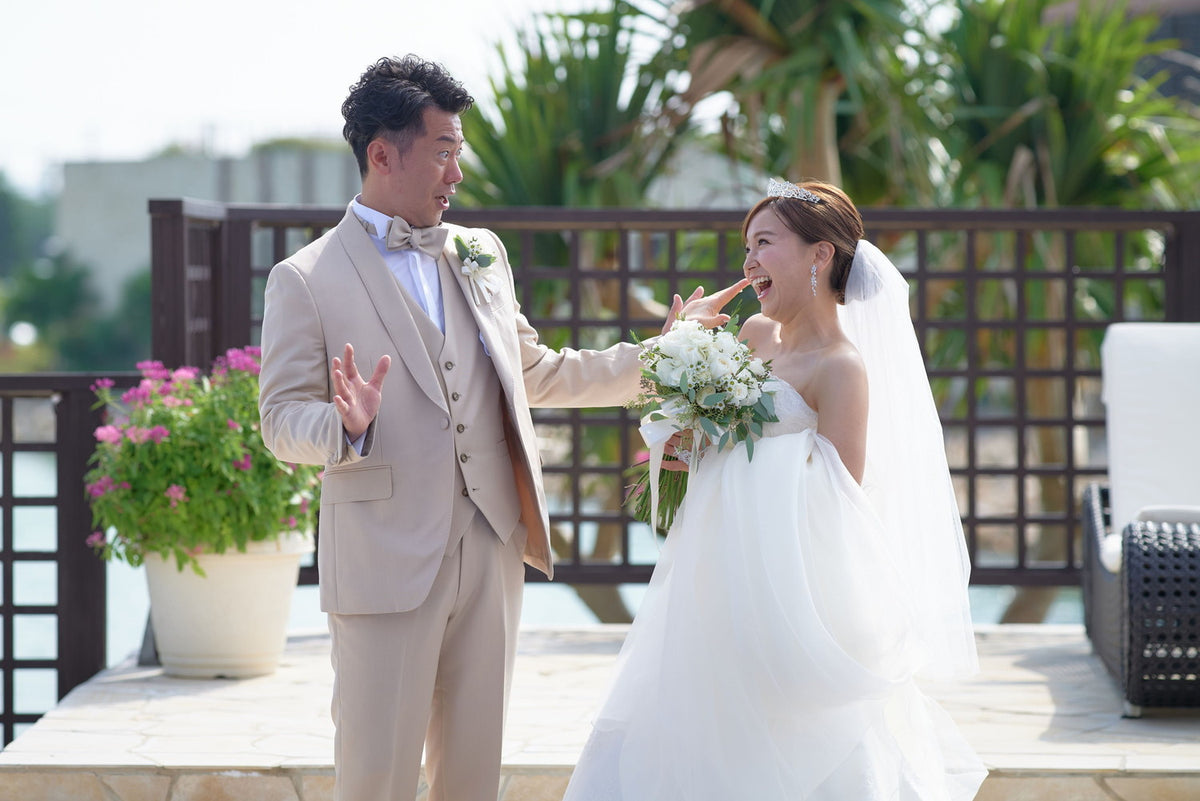 沖縄 シギラミラージュベイサイドチャペル リアルウェディング1467953 9月28日 11:00式