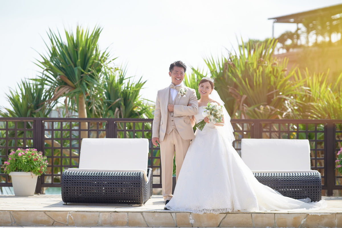 沖縄 シギラミラージュベイサイドチャペル リアルウェディング1467953 9月28日 11:00式