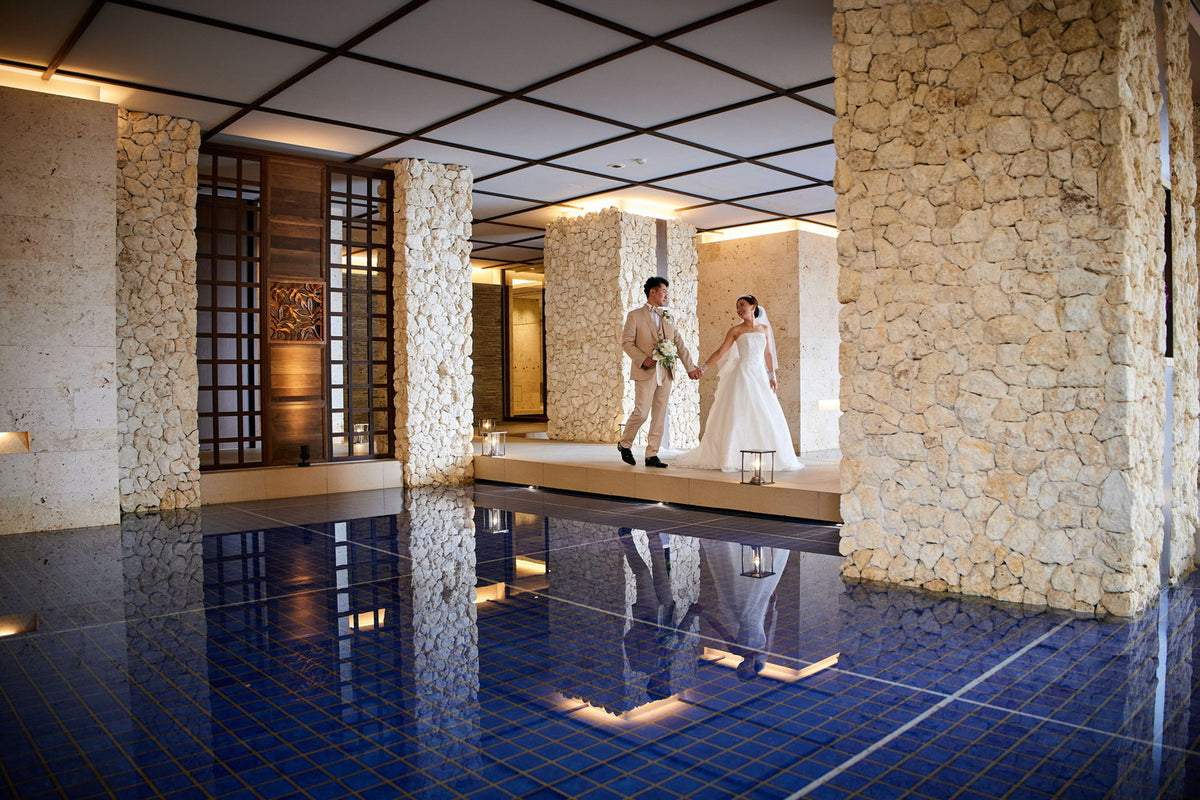 沖縄 シギラミラージュベイサイドチャペル リアルウェディング1467953 9月28日 11:00式