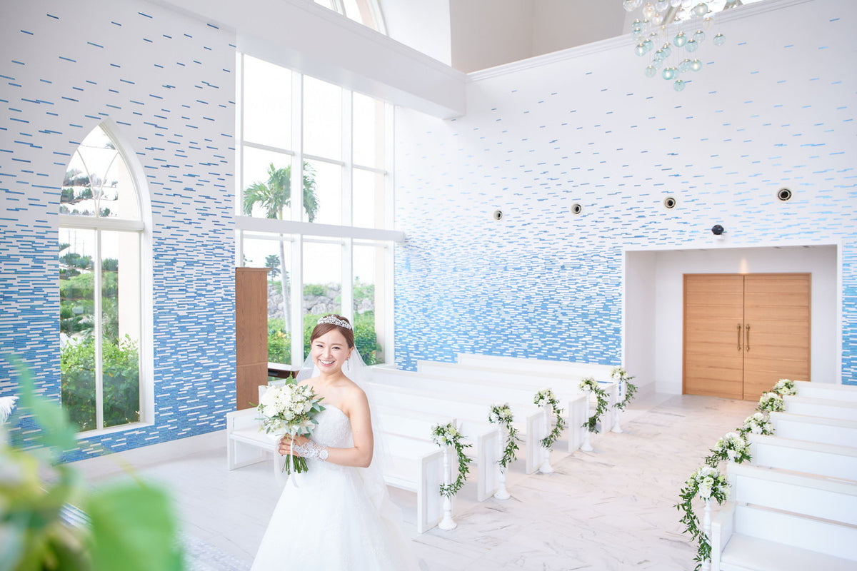 沖縄 シギラミラージュベイサイドチャペル リアルウェディング1467953 9月28日 11:00式