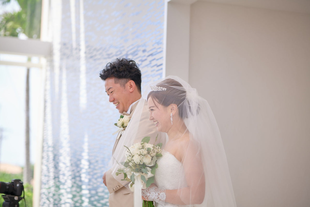 沖縄 シギラミラージュベイサイドチャペル リアルウェディング1467953 9月28日 11:00式