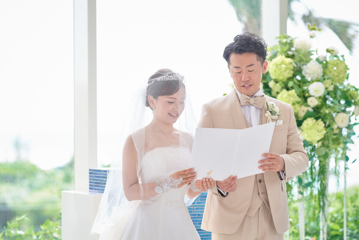 沖縄 シギラミラージュベイサイドチャペル リアルウェディング1467953 9月28日 11:00式