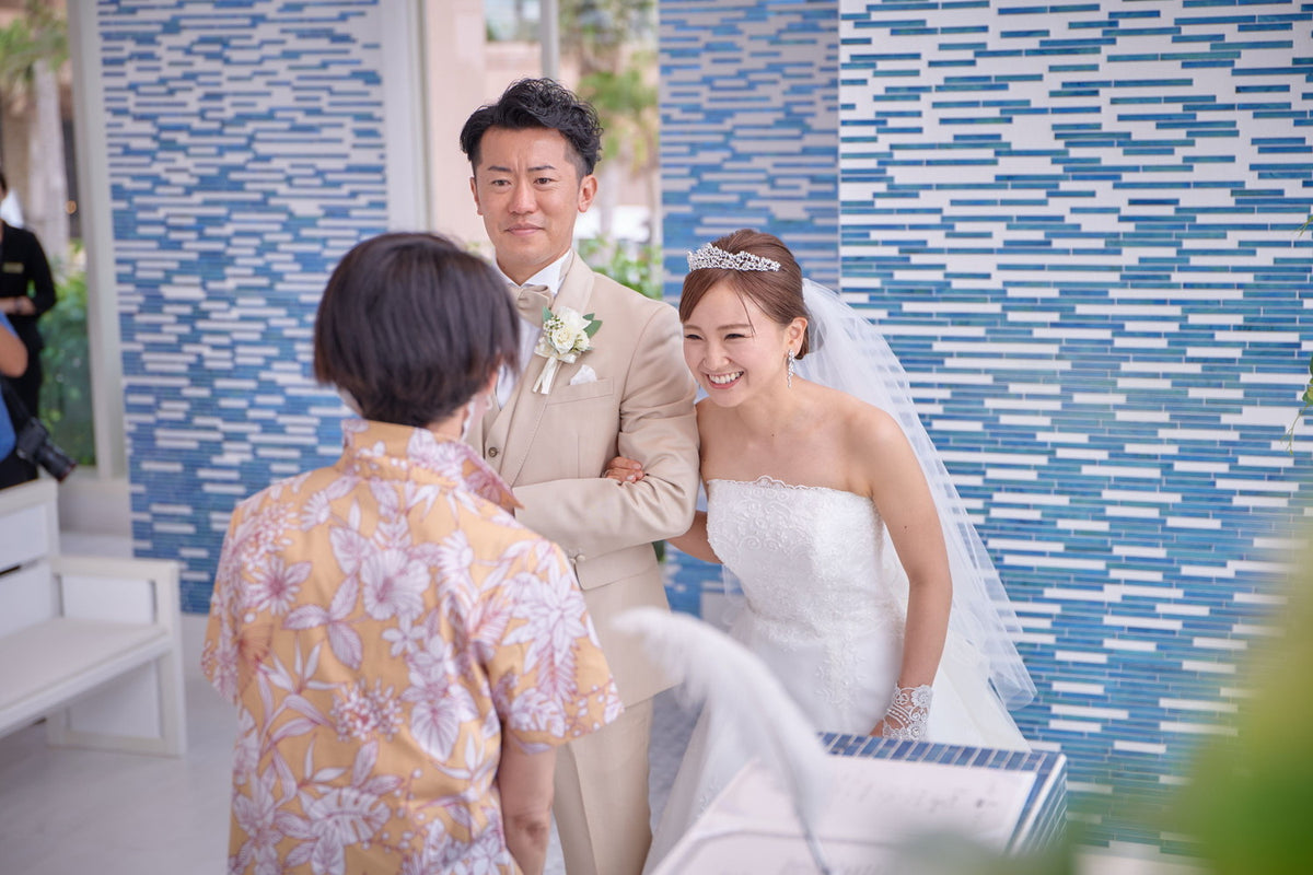 沖縄 シギラミラージュベイサイドチャペル リアルウェディング1467953 9月28日 11:00式