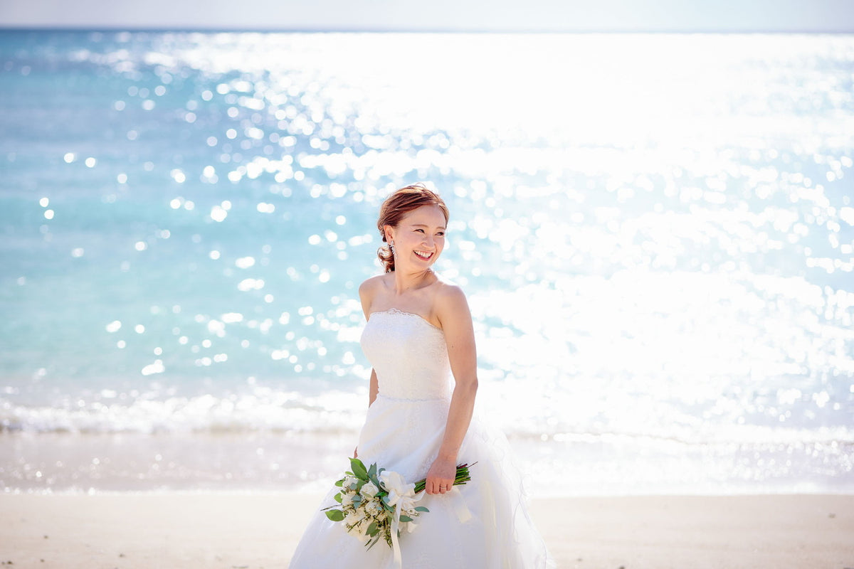 沖縄 シギラミラージュベイサイドチャペル リアルウェディング1467953 9月28日 11:00式