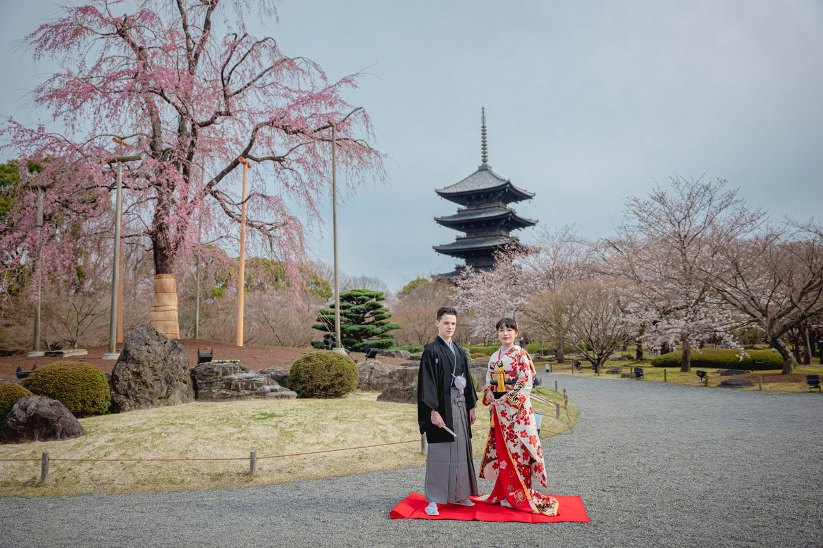 フォトスタジオ　フォトスタジオ 店舗　京都フォトスタジオ　ロケ　東寺