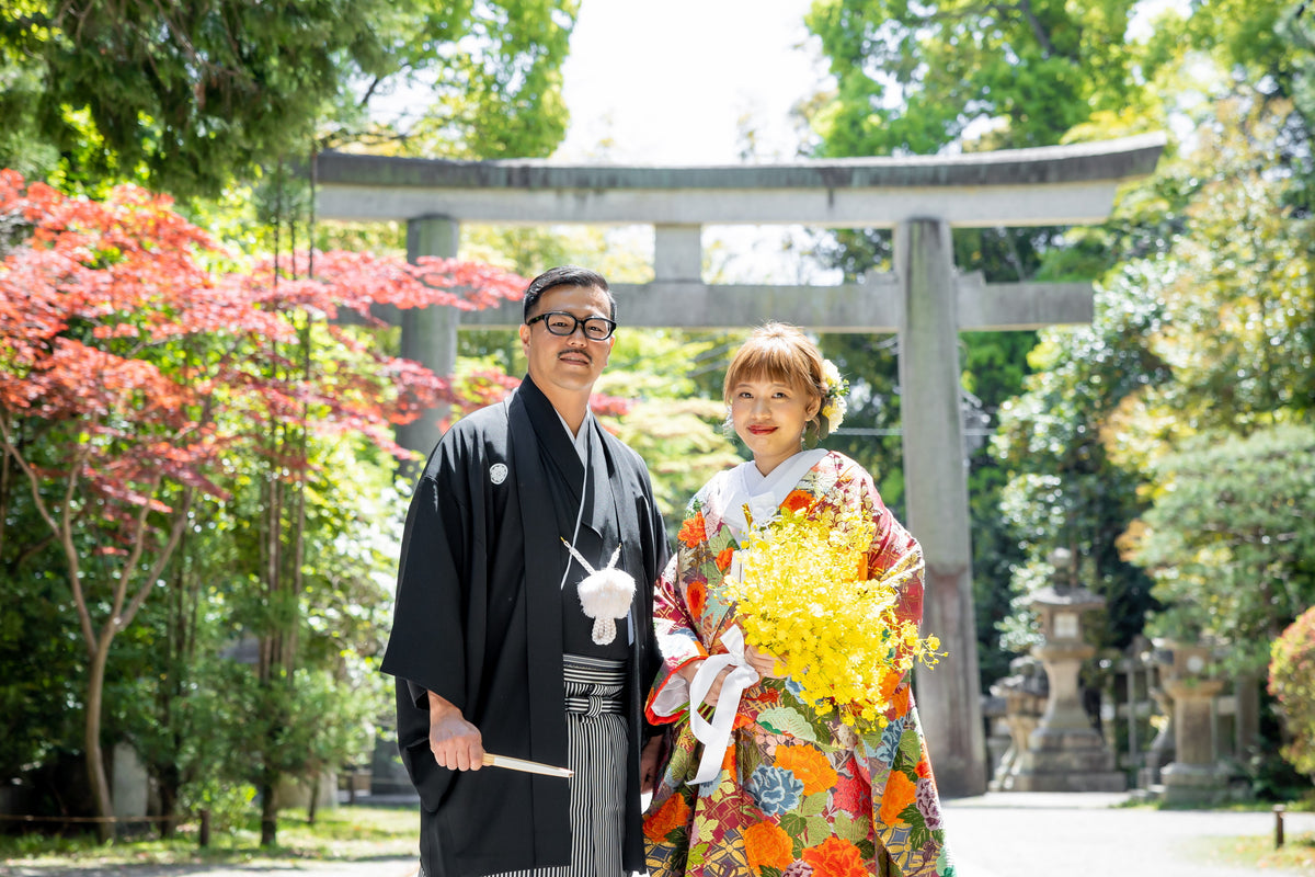 京都　石清水八幡宮　リアルウェディング