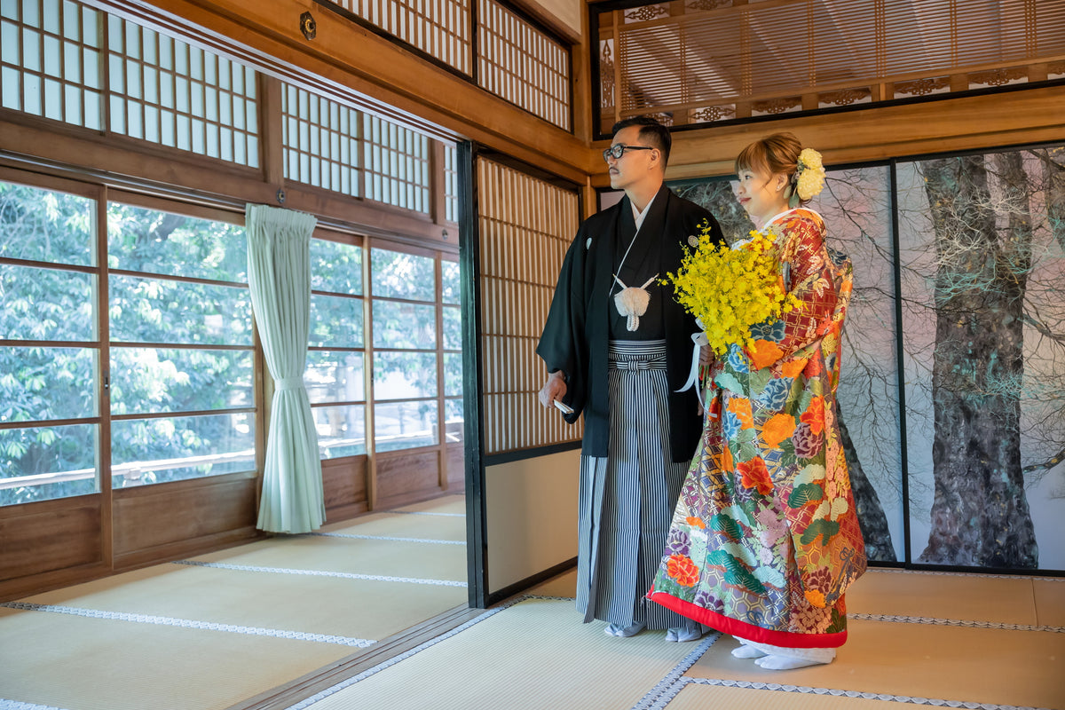 京都　石清水八幡宮　リアルウェディング