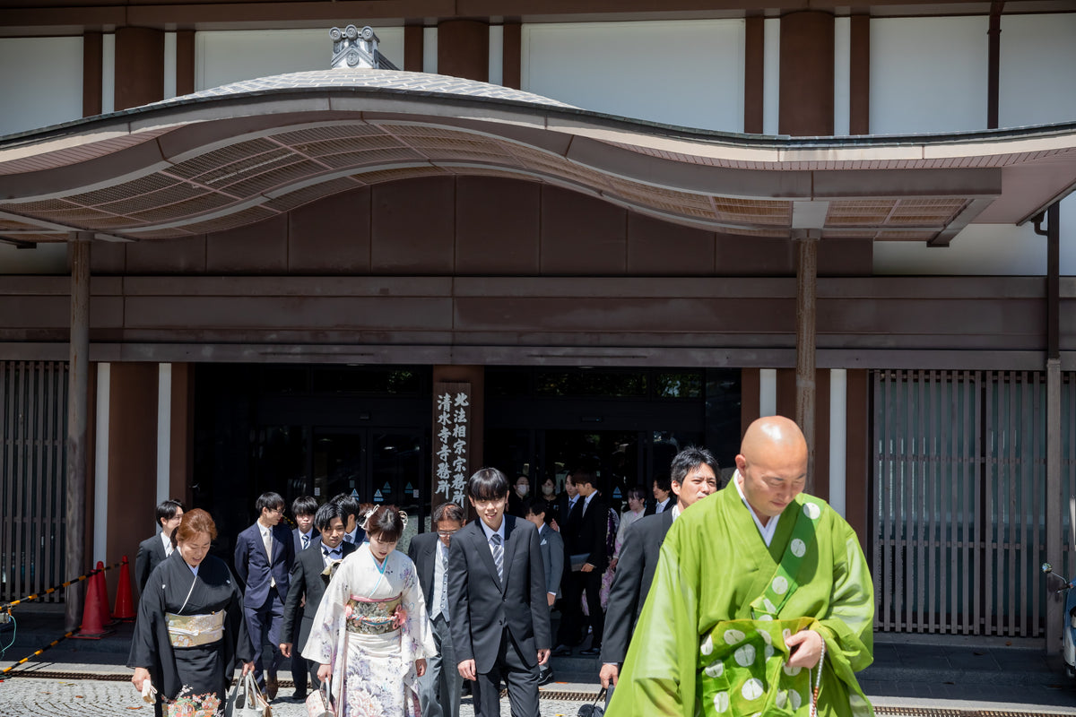 京都　清水寺　リアルウェディング