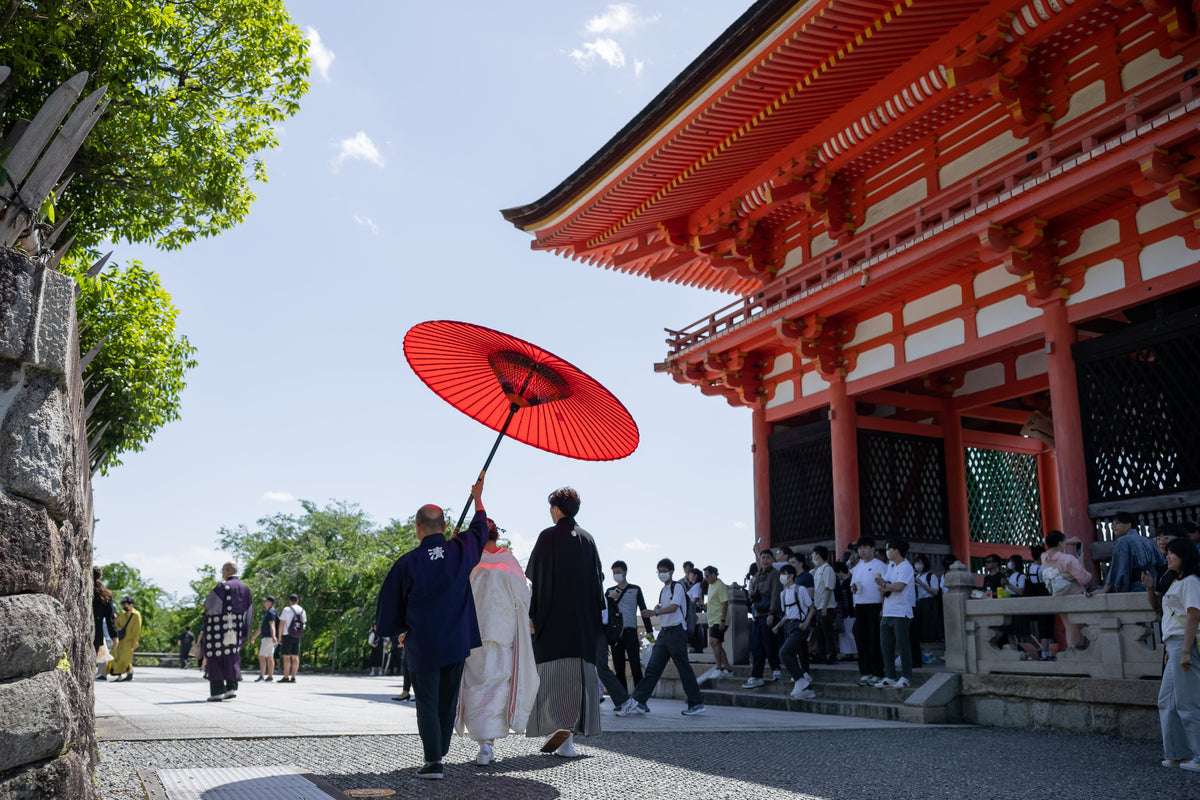 京都　清水寺　リアルウェディング