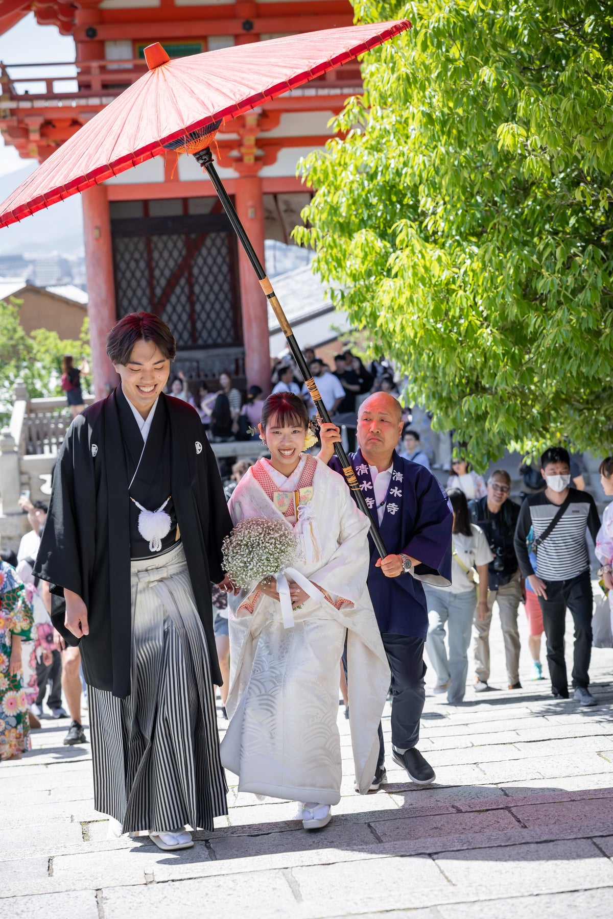 京都　清水寺　リアルウェディング