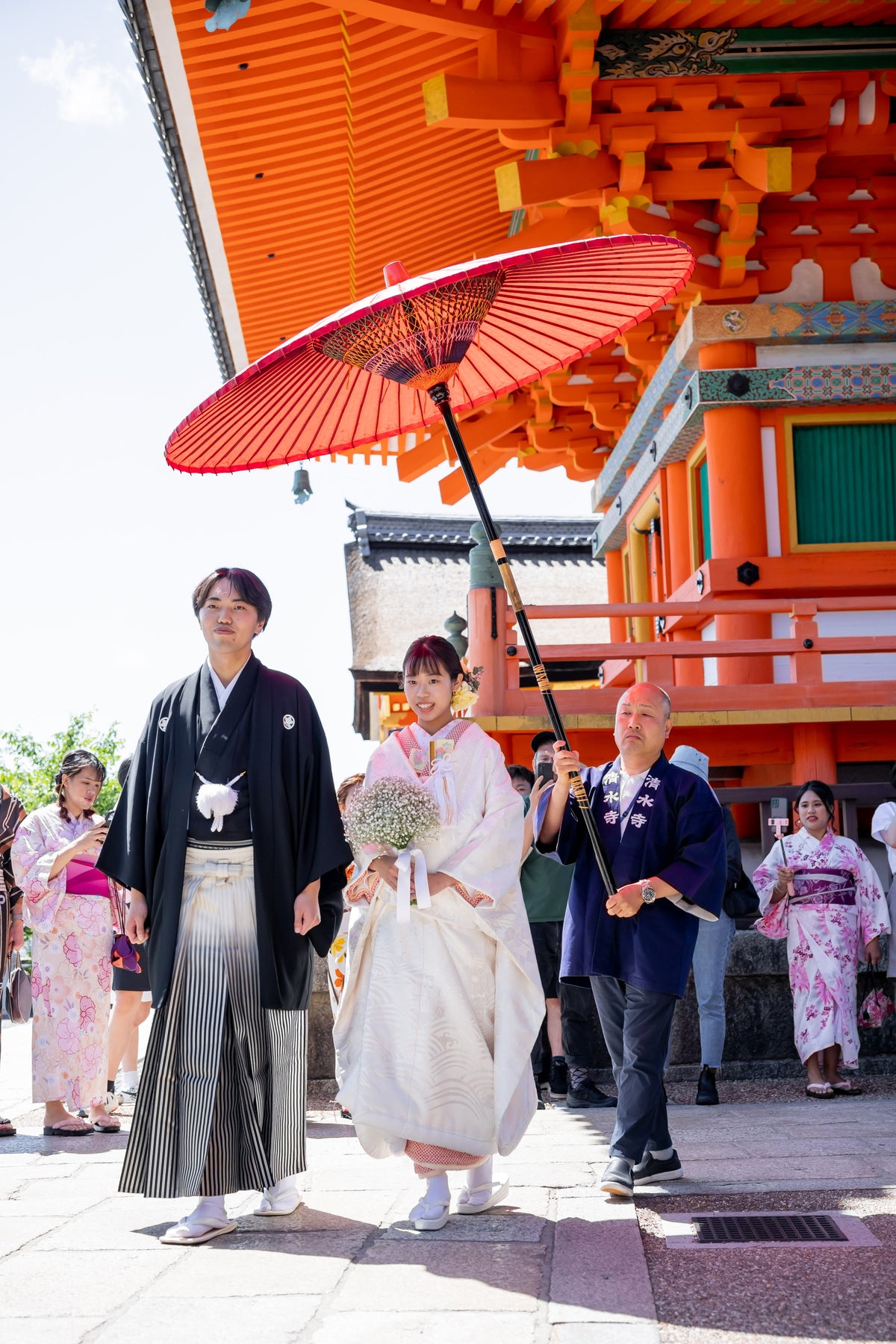 京都　清水寺　リアルウェディング