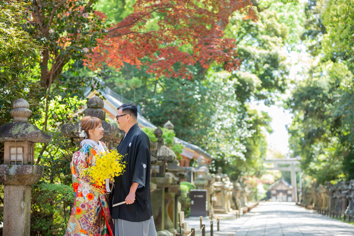 京都　石清水八幡宮　リアルウェディング