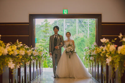 新郎新婦入場