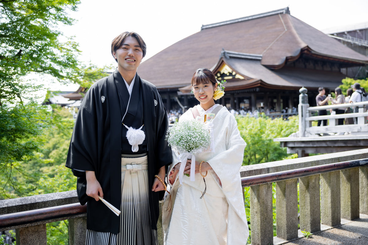 京都　清水寺　リアルウェディング