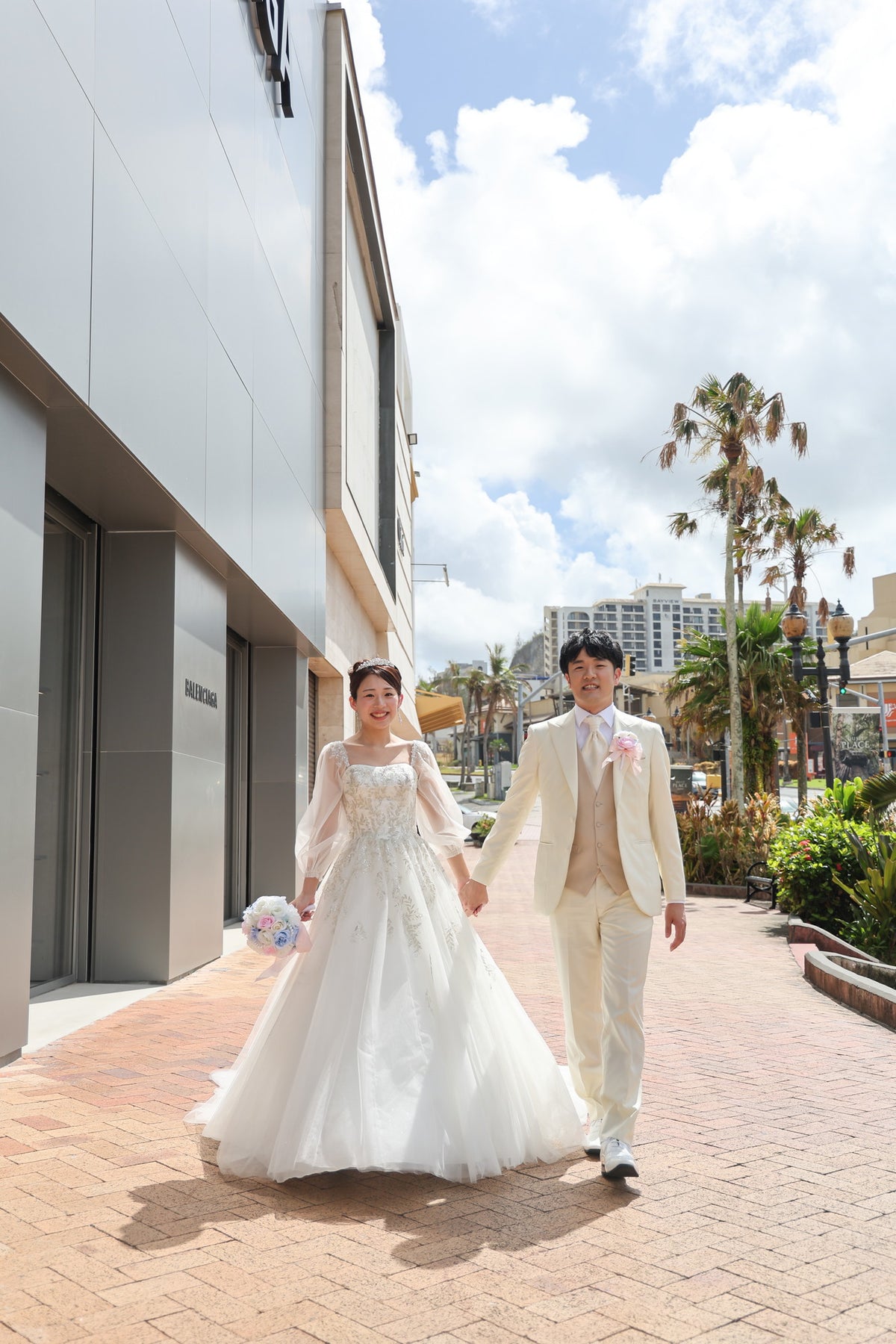 グアム　ブルーアステール　リアルウェディング　1582824　5月16日 11:30式