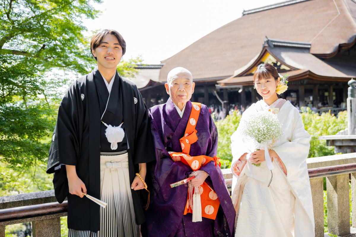 京都　清水寺　リアルウェディング