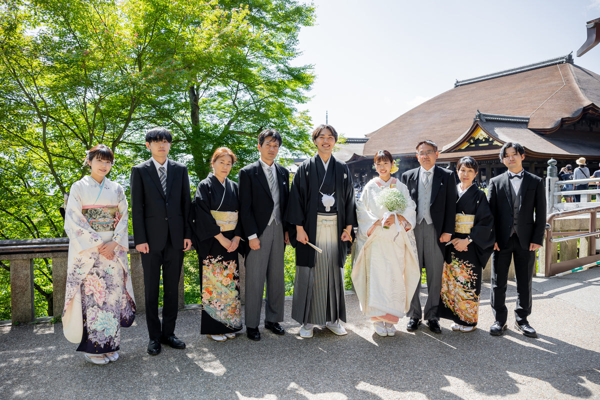 京都　清水寺　リアルウェディング