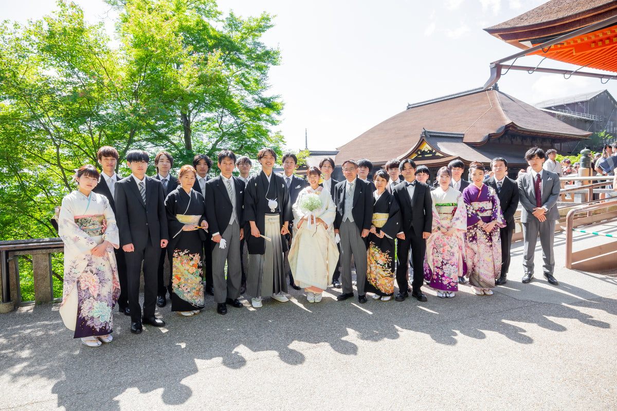 京都　清水寺　リアルウェディング