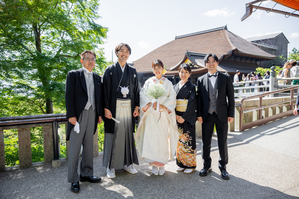 京都　清水寺　リアルウェディング